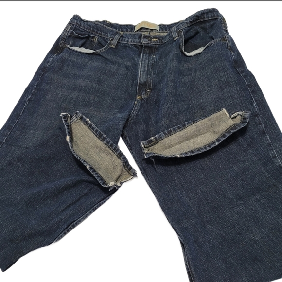 Wrangler   Men's   Jeans 38 × 30   Loose Fit    Dark Wash - Picture 16 of 16